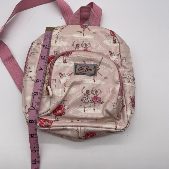 Cath Kidston Light Pink Ballerina Print Mini Rucksack Backpack - Picture 3 of 5